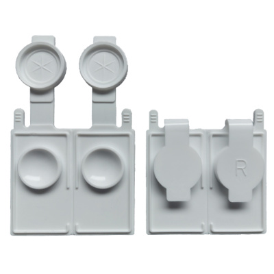 Small Well Flat Pack Contact Lens Cases for RGP Lenses