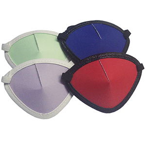 Material Eye Patches - Multi-Colour - Pkg/6