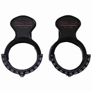 Trial Lens Clip – Pair (3 Wells per Clip-On) - Trial Lens Clips