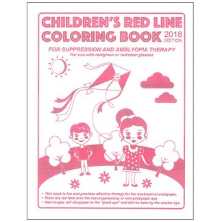 Children’s Red Line Colouring Book - Pkg/12