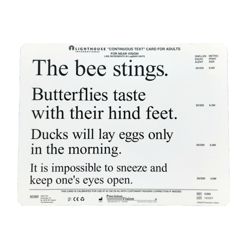 Bee Continuous Text Card