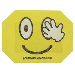 Occlusion Eye Patch - Happy Face Stick-On - Pkg/250