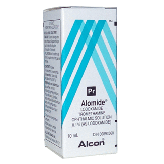 Alomide 0.1% - Lodoxamide Tromethamine 0.1% - 10mL – Medical Professionals Only/No Residential Addresses