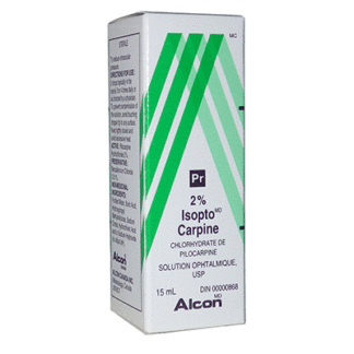 Isopto Carpine 2% - Pilocarpine Hydrochloride 2% - 15mL – Medical Professionals Only/No Residential Addresses