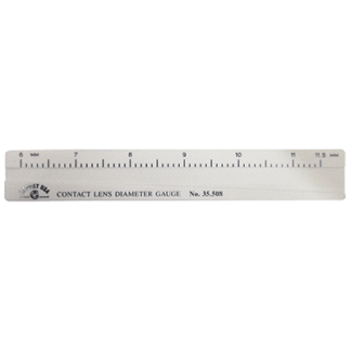 Contact Lens Diameter V-Rule