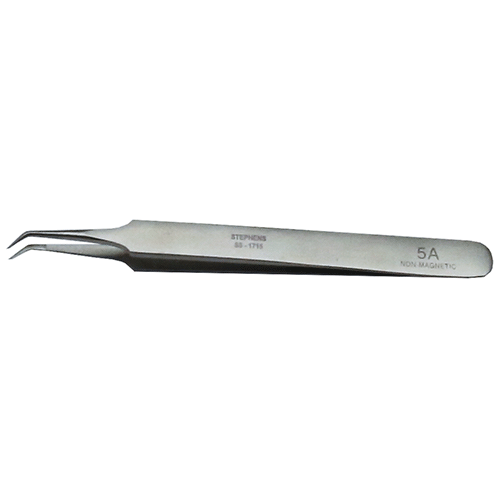 Jewelers Forceps #5a Angled