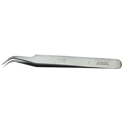Jewelers Forceps #7 Curved